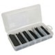 Boite assortiment gaine thermorétractable noir 170 pcs