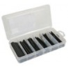 Boite assortiment gaine thermorétractable noir 170 pcs