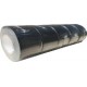 Ruban adhésif PVC noir larg 38 mm long 25m, lot de 5 rouleaux